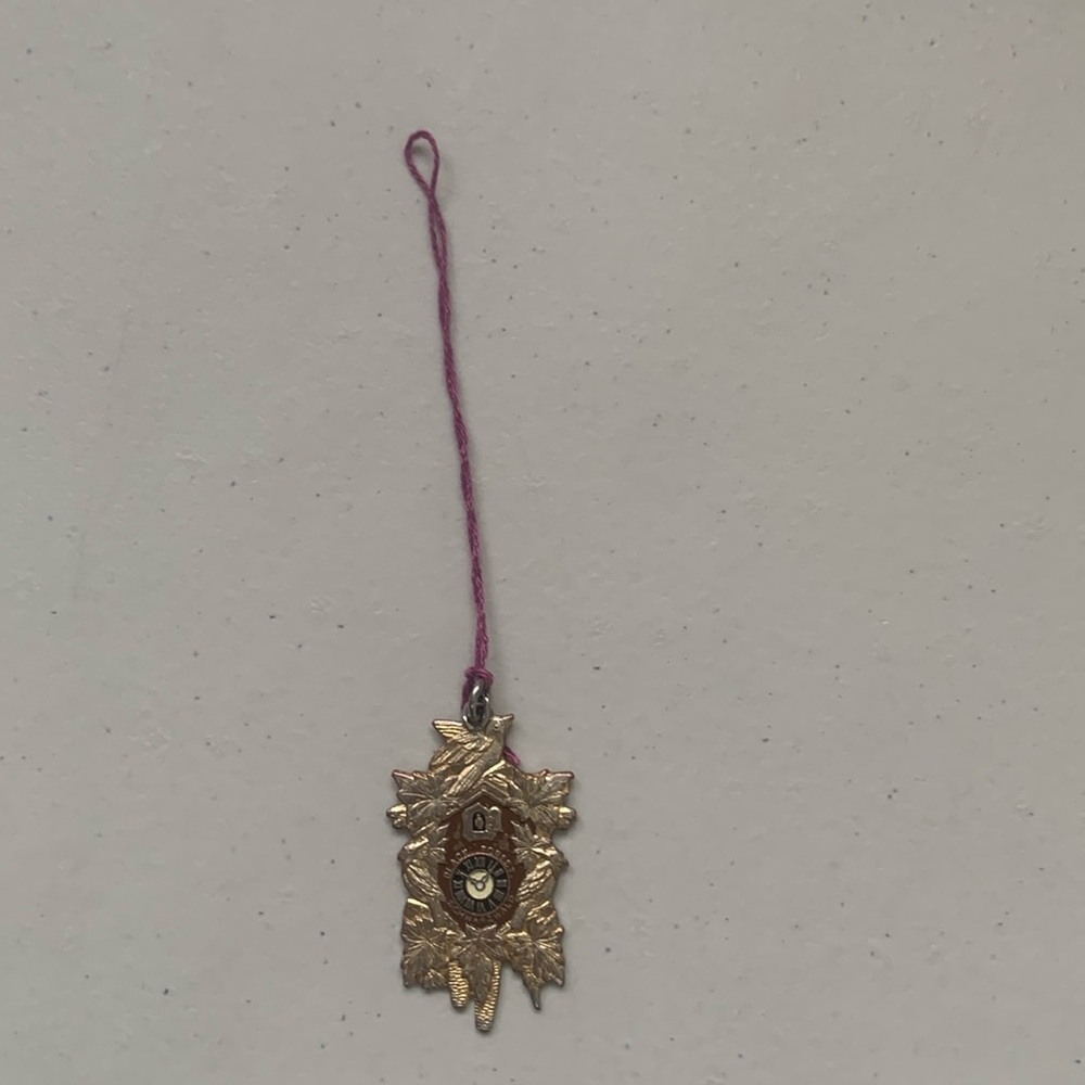 Black Forest Gold Leaf Pendant